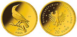 20-Euro-Goldmünze Pirol