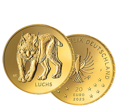 20-Euro-Goldmünze 2025 "Luchs"