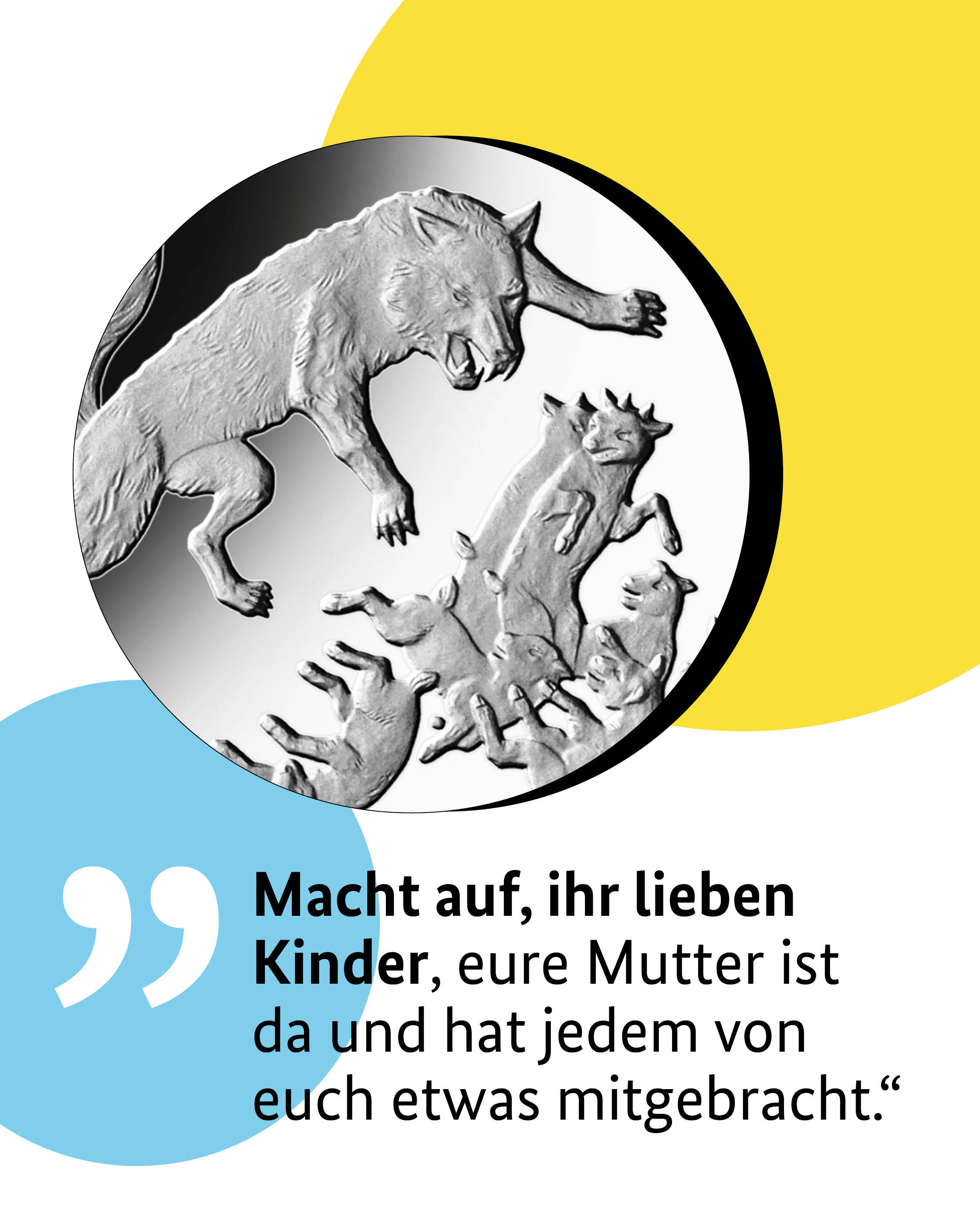 Macht auf, ihr lieben Kinder, eure Mutter ist da