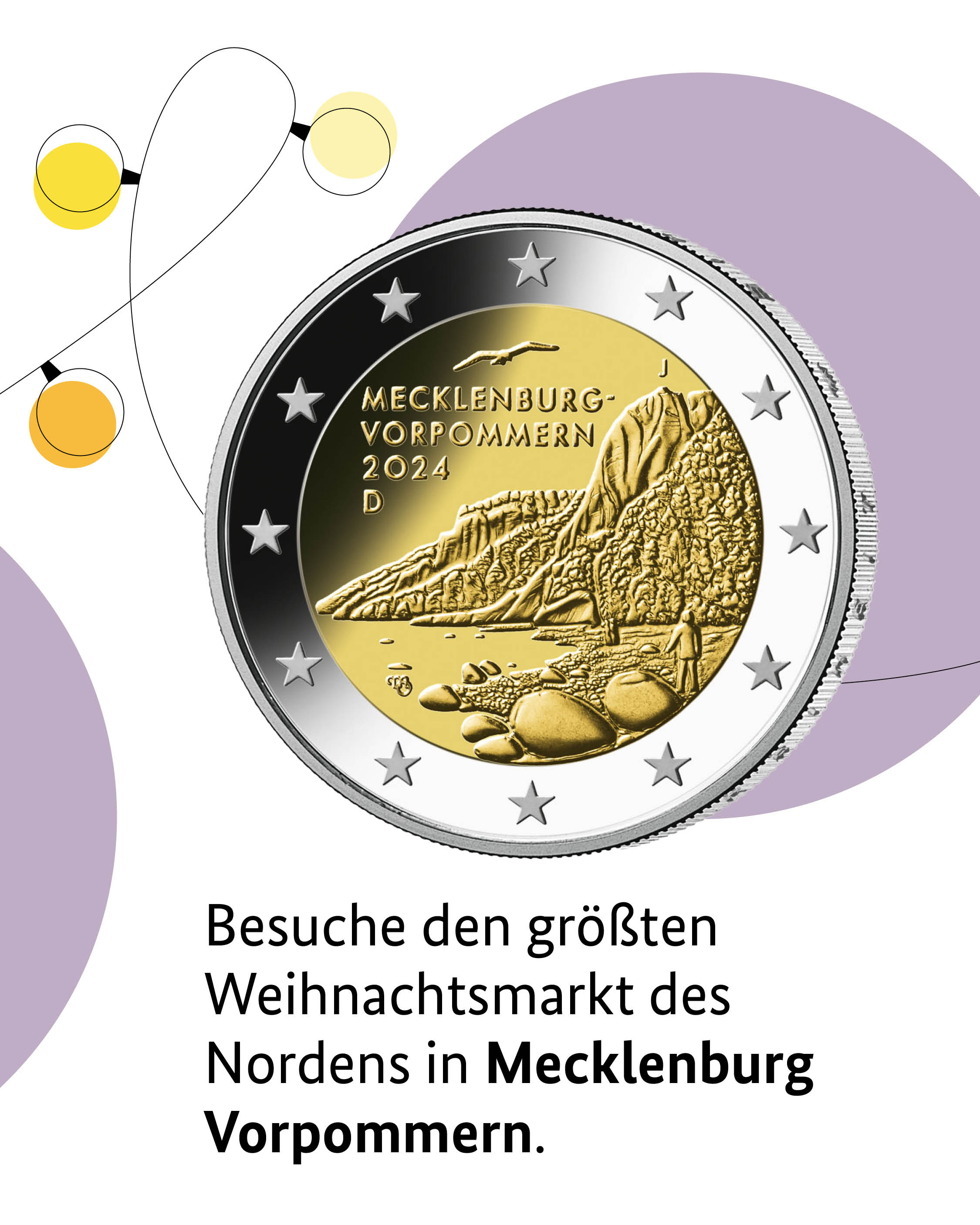 Besuche den größten Weihnachtsmarkt des Nordens in Mecklenburg