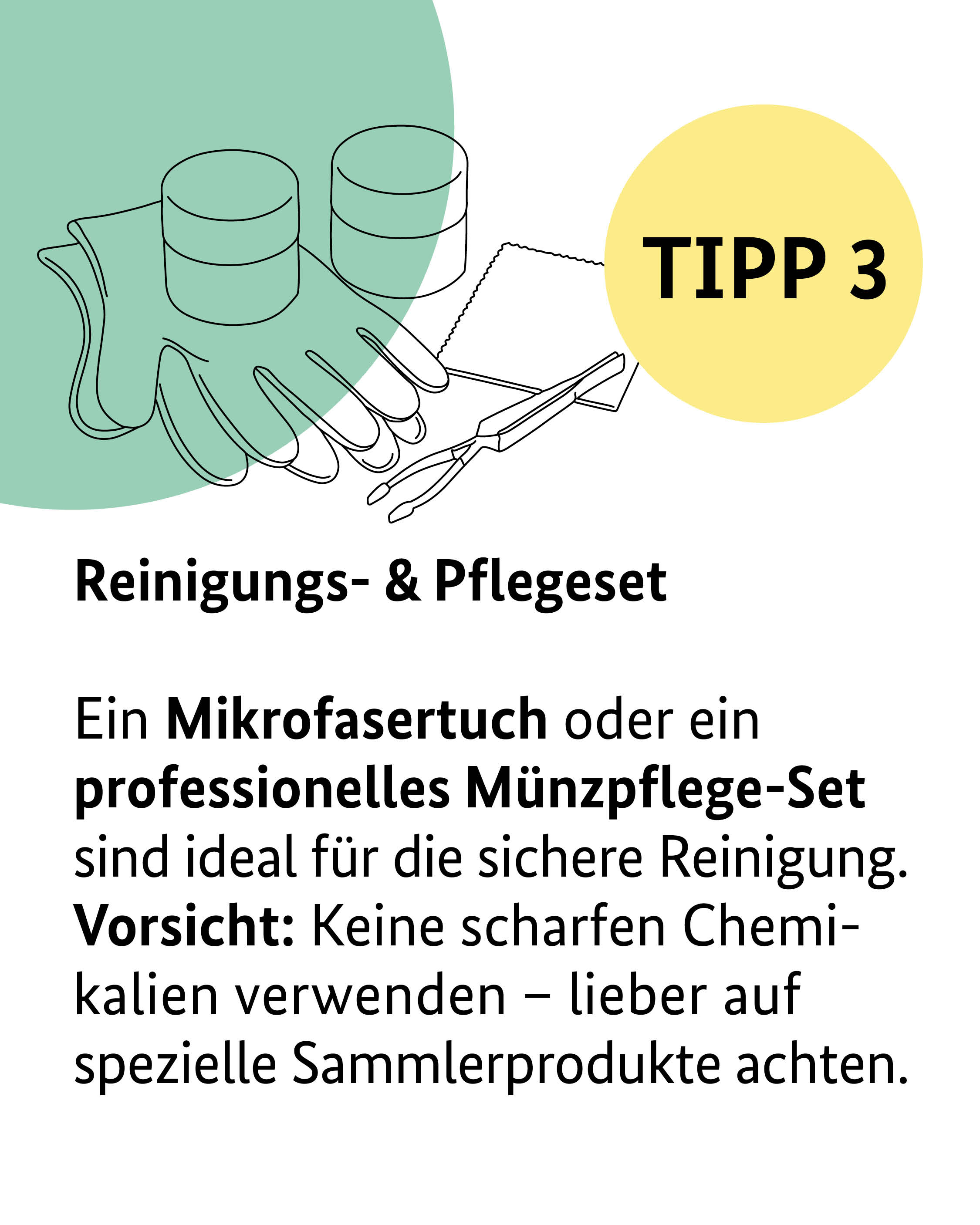 Tipp 3 Reinigungs- und Pflegeset