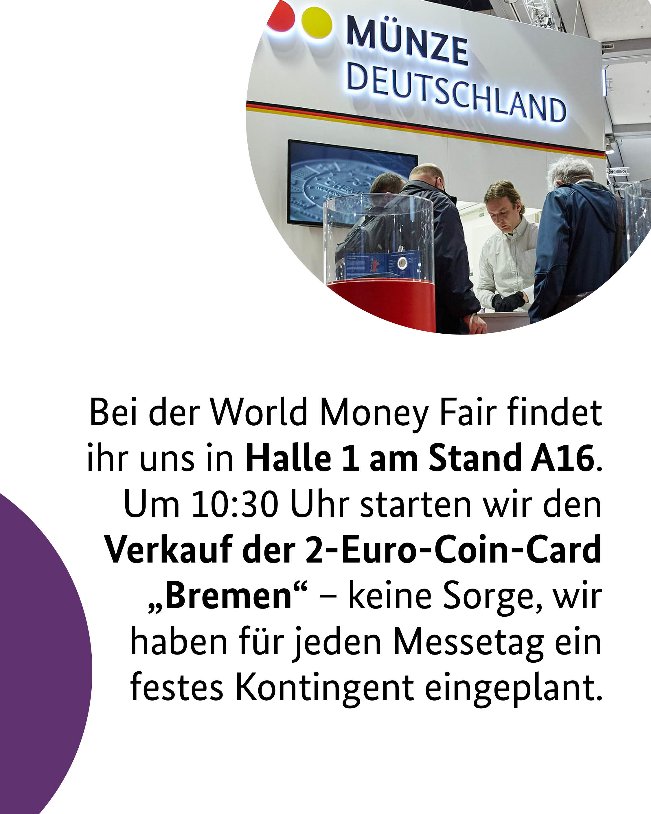 Freut euch auf die 2-Euro-Coin-Card-Bremen