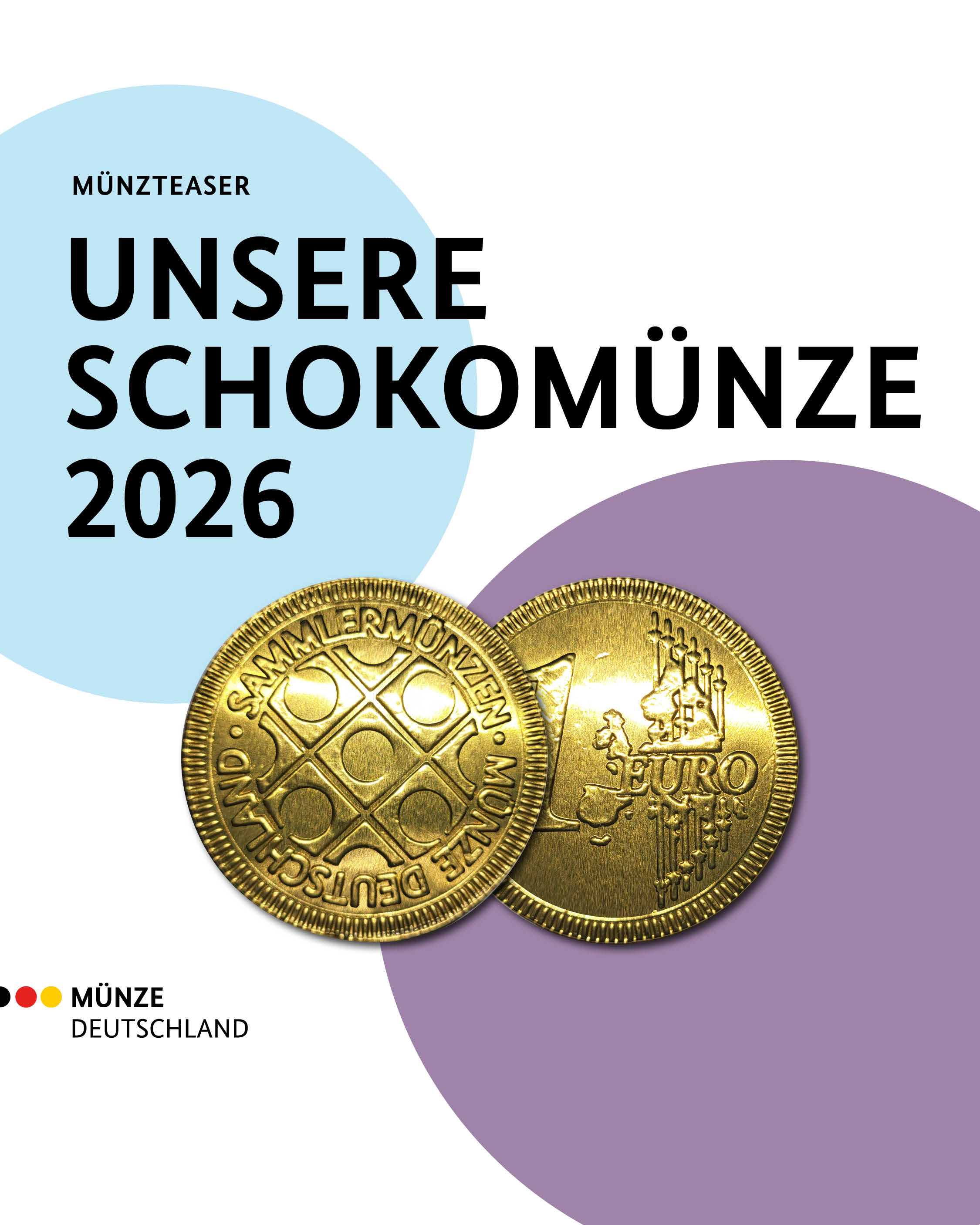 Unsere Schokomünze 2026