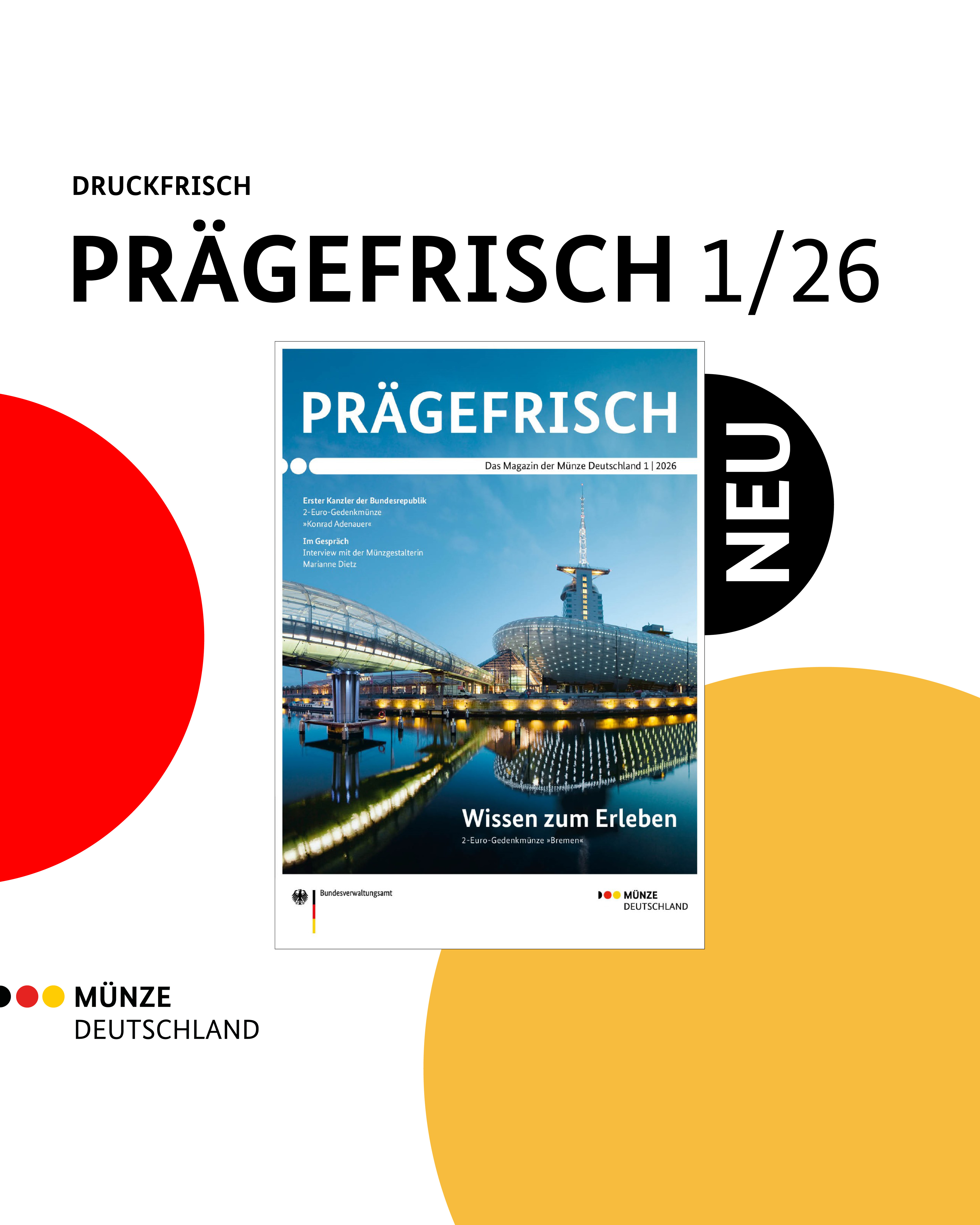 Prägefrisch 1/26