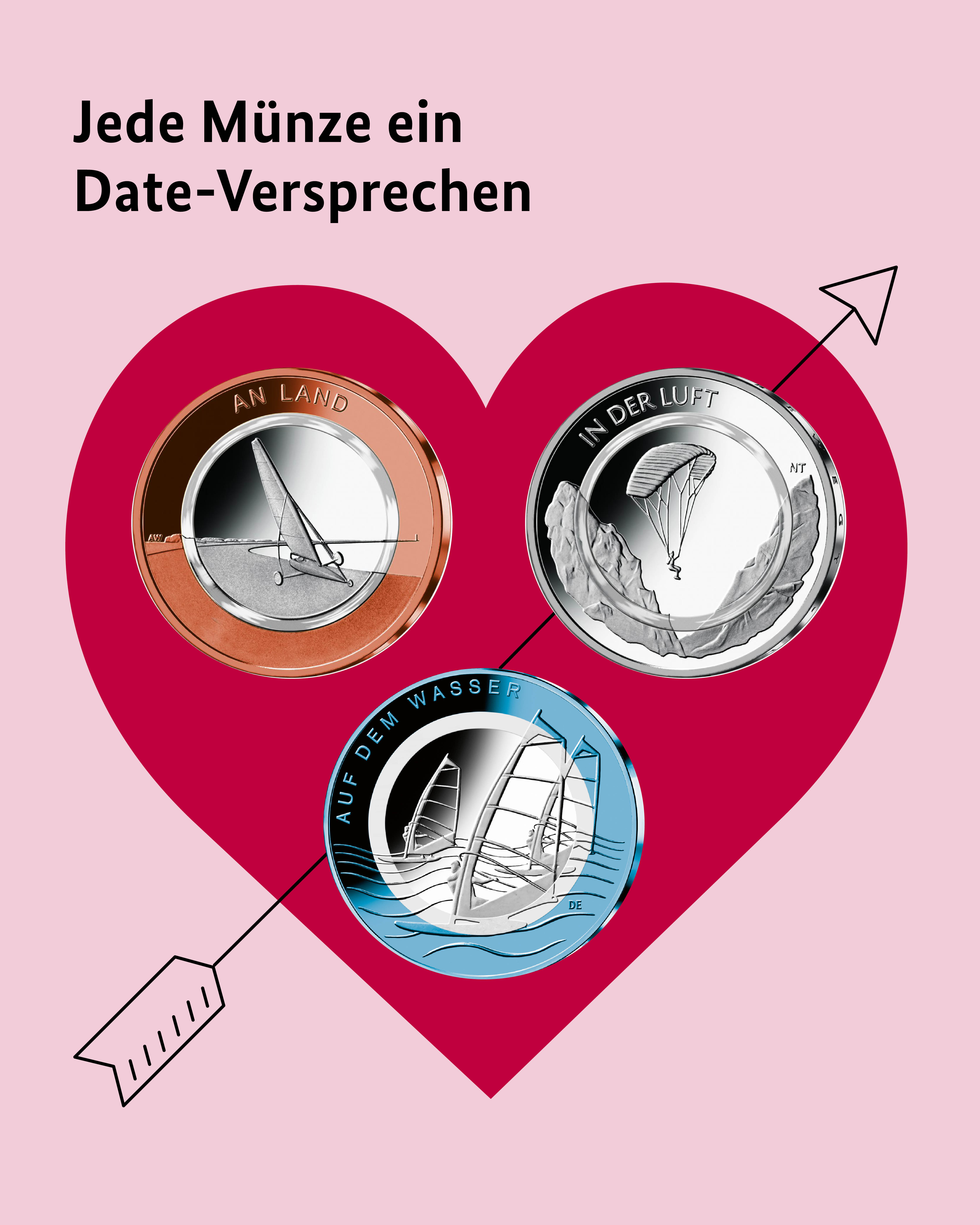 Jede Münze ein Date-Versprechen