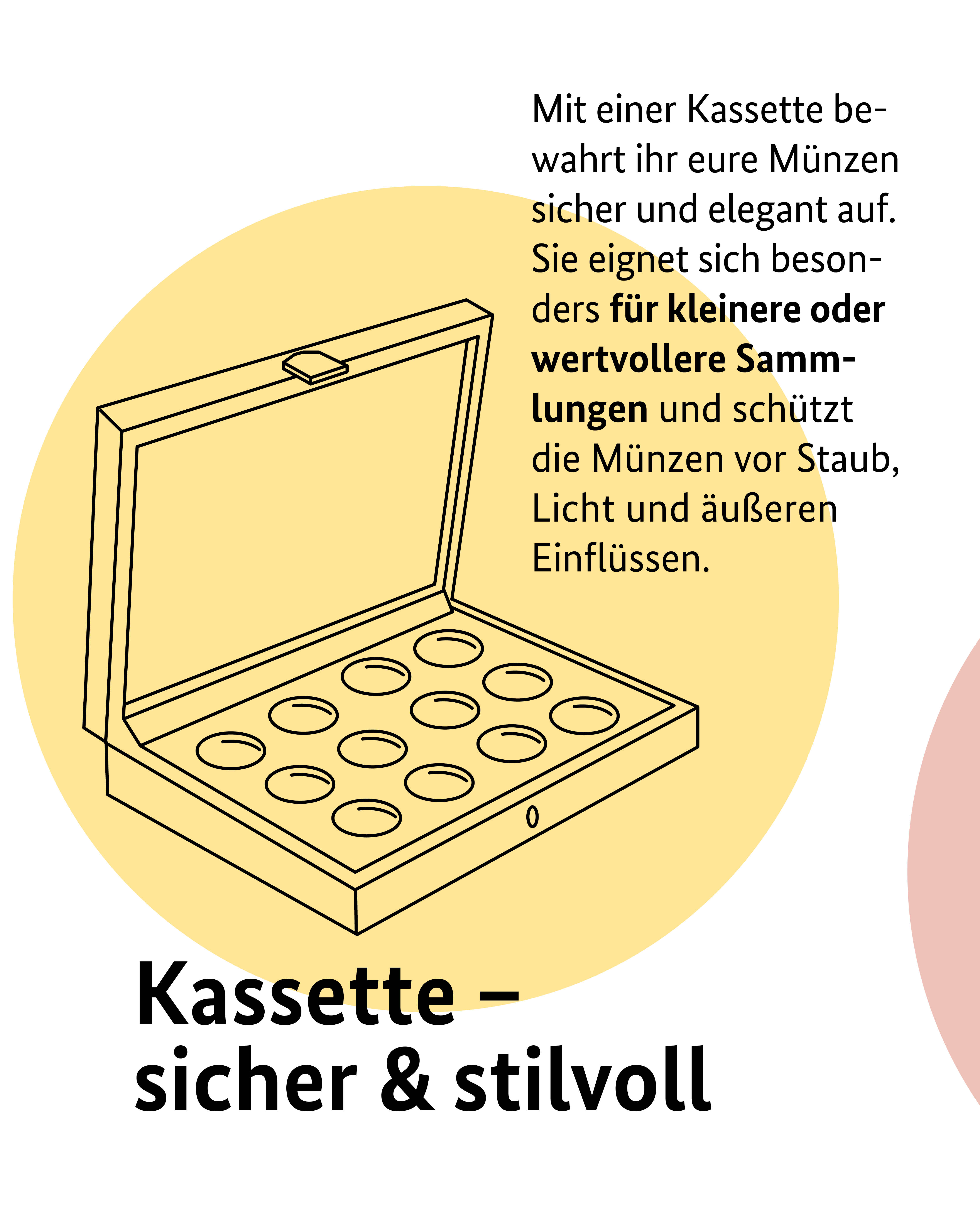 Kassette - sicher & stilvoll