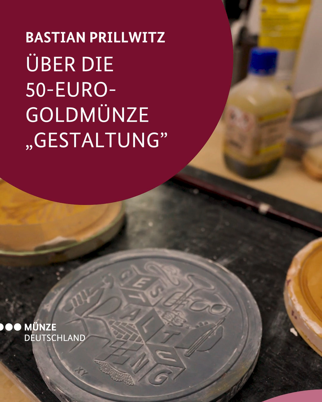 Bastian Prillwitz über die 50-Euro-Goldmünze Gestaltung