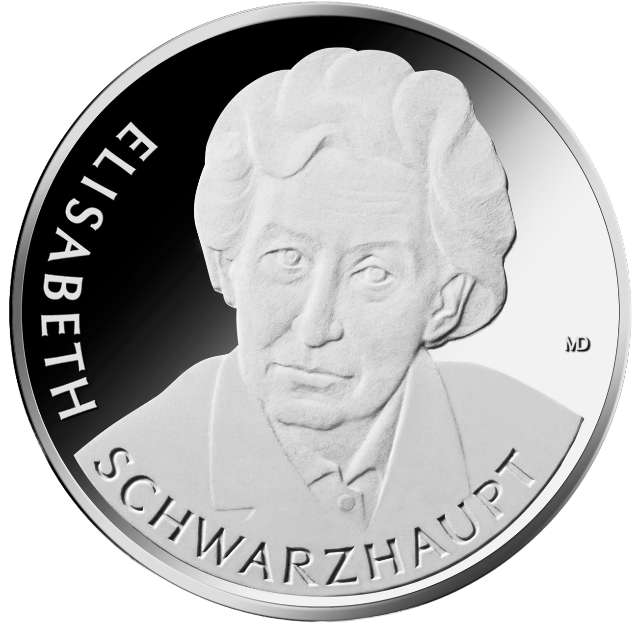 35-Euro-Silbermünze Elisabeth Schwarzhaupt