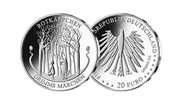 Abbildung Münze 20-Euro-Sammlermünze "Rotkäppchen"