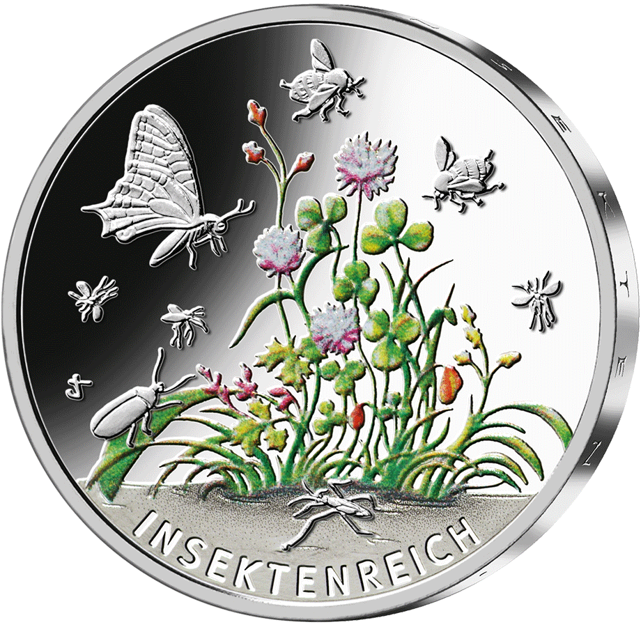 5-Euro-Farbdruckmünze Insektenreich (2022)