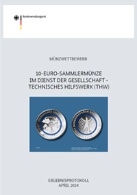 10-Euro-Sammlermünze „Im Dienst der Gesellschaft - Technisches Hilfswerk (THW)“