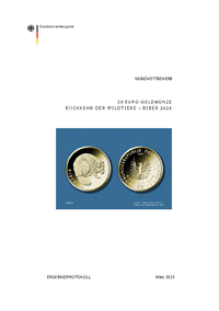 20-Euro-Goldmünze „Biber“