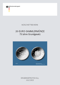  20-Euro-Sammlermünze „75 Jahre Grundgesetz“
