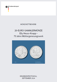 20-Euro-Sammlermünze "Elly Heuss-Knapp - 75 Jahre Müttergenesungswerk"