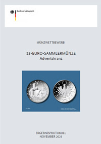 25-Euro-Sammlermünze „Adventskranz“