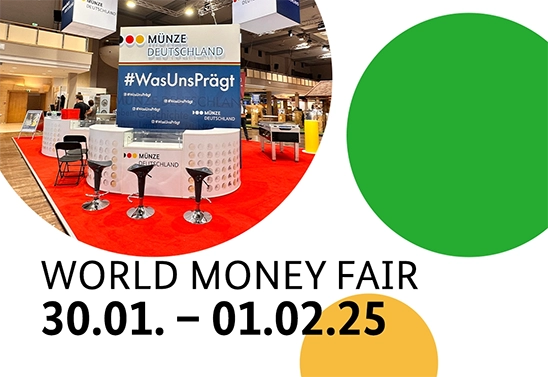 Besuchen Sie uns auf der World Money Fair in Berlin