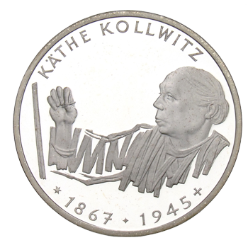 Käthe Kollwitz, 125.Geburtstag¹  (1992)