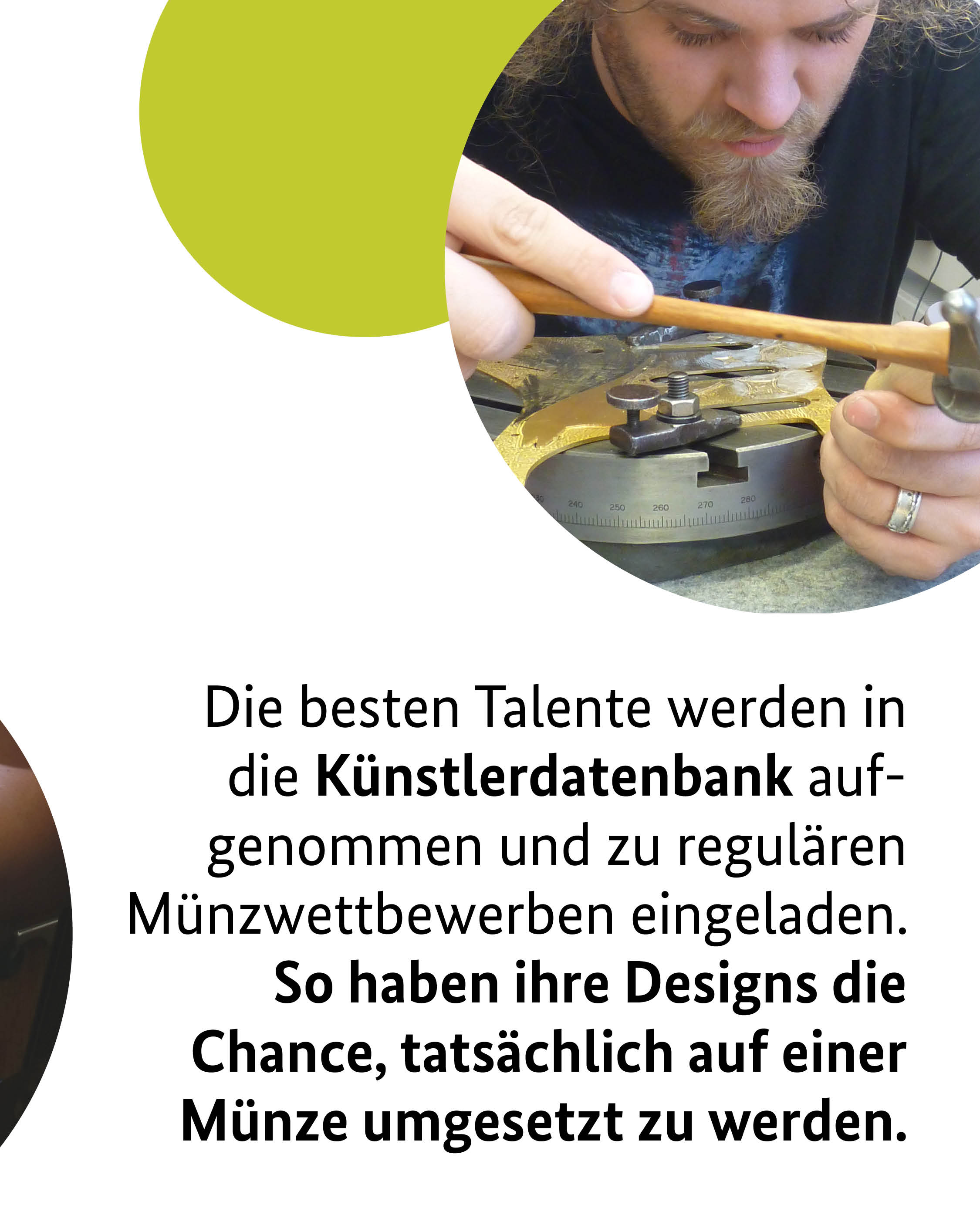 Der Weg ins Münzdesign