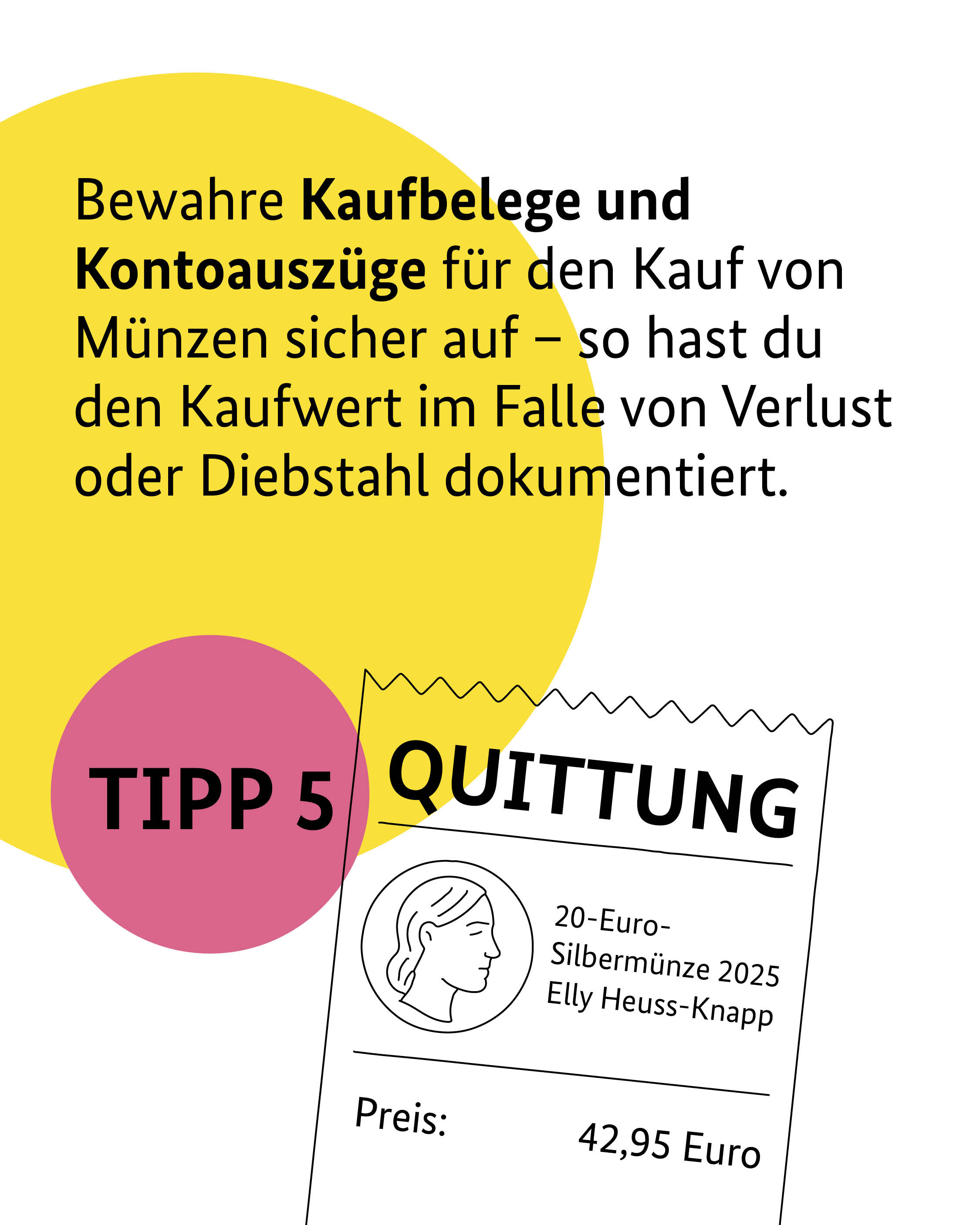 Tipp 5, wie du deine Münzsammlung gut absicherst