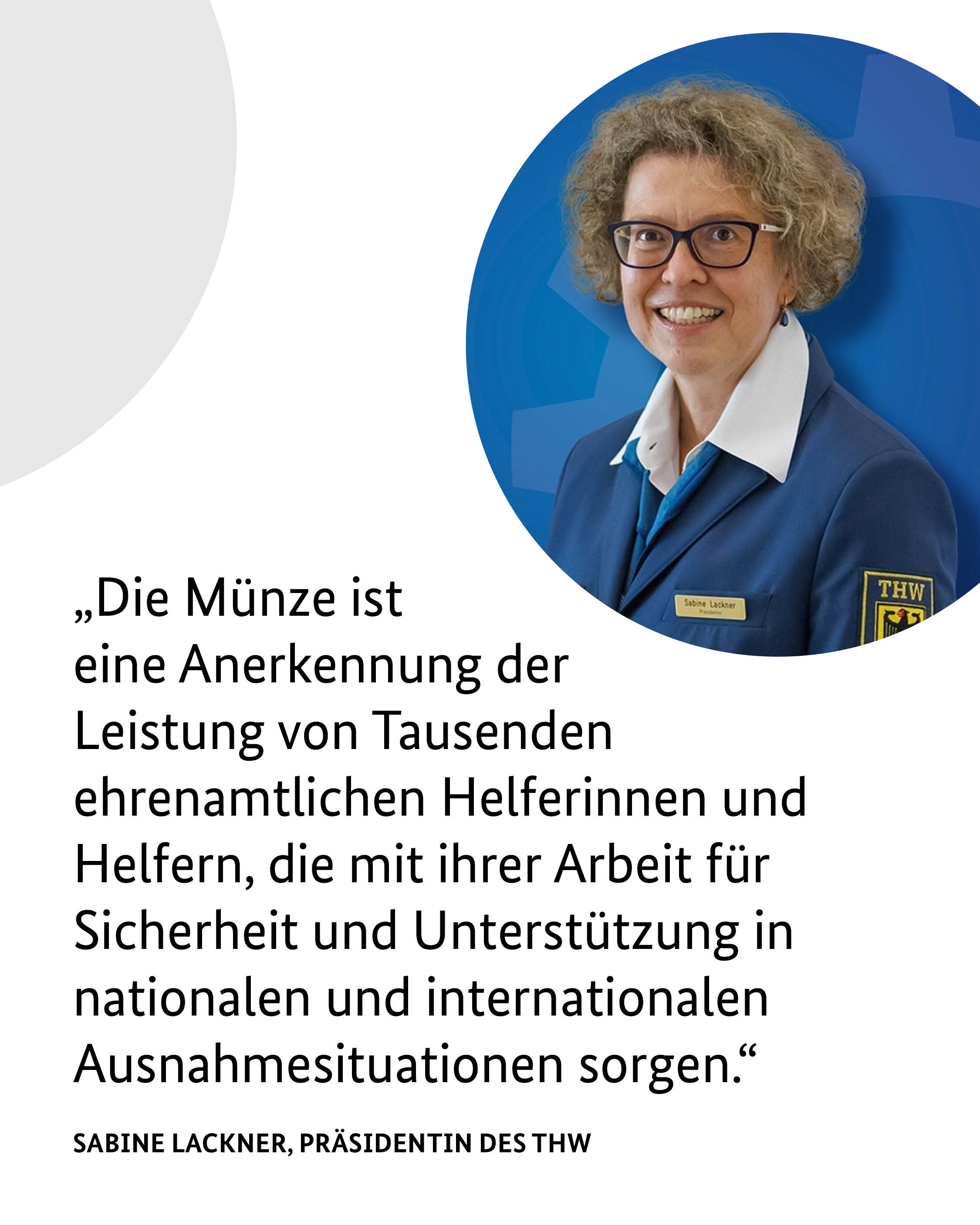 Eine Ehrung für die Ehrenamtlichen