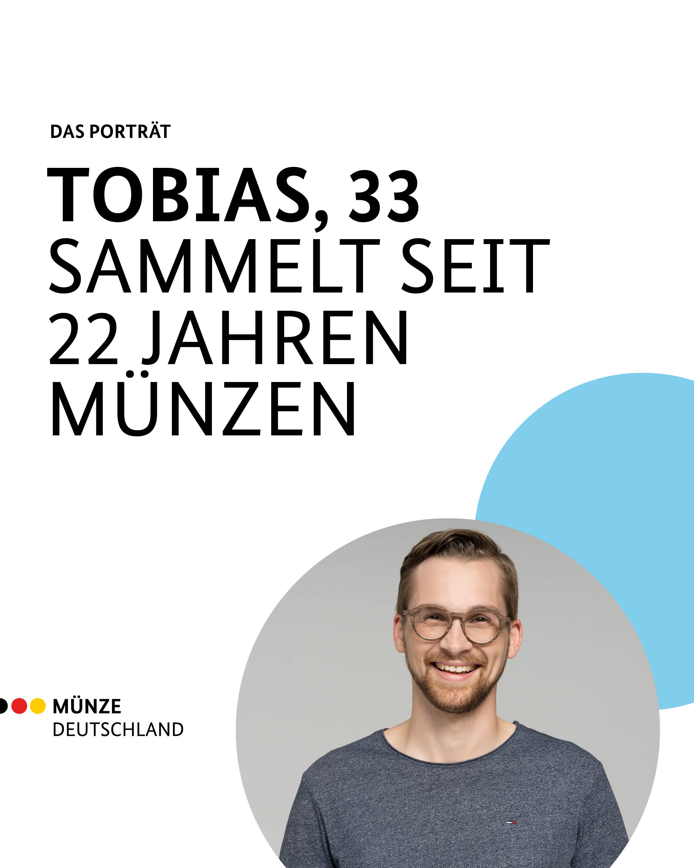 Tobias, 33, sammelt seit 22 Jahren Münzen