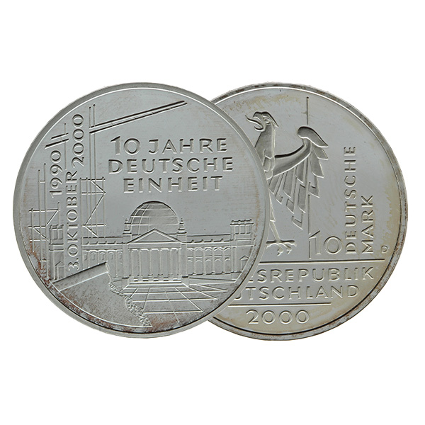 10-DM Brandenburger Tor – Symbol deutscher Einheit