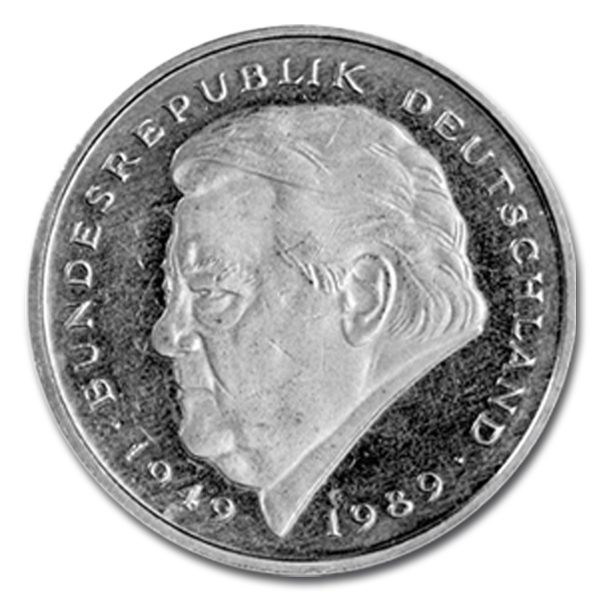 2-DM-Umlaufmünze Franz Josef Strauß