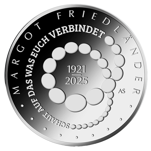 35-Euro-Silbermünze „Margot Friedländer“