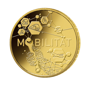 50-Euro-Goldmünze 2024 "Deutsches Handwerk - Mobilität" 