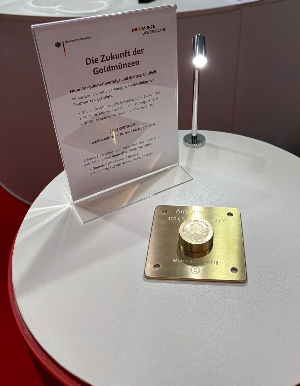 Prototyp: Reliefsignatur zum Ausprobieren