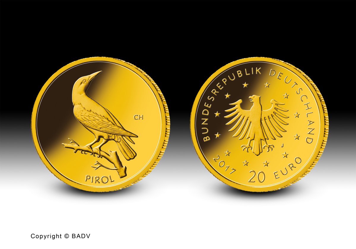 Download 20-Euro-Goldmünze 2017 "Pirol" 