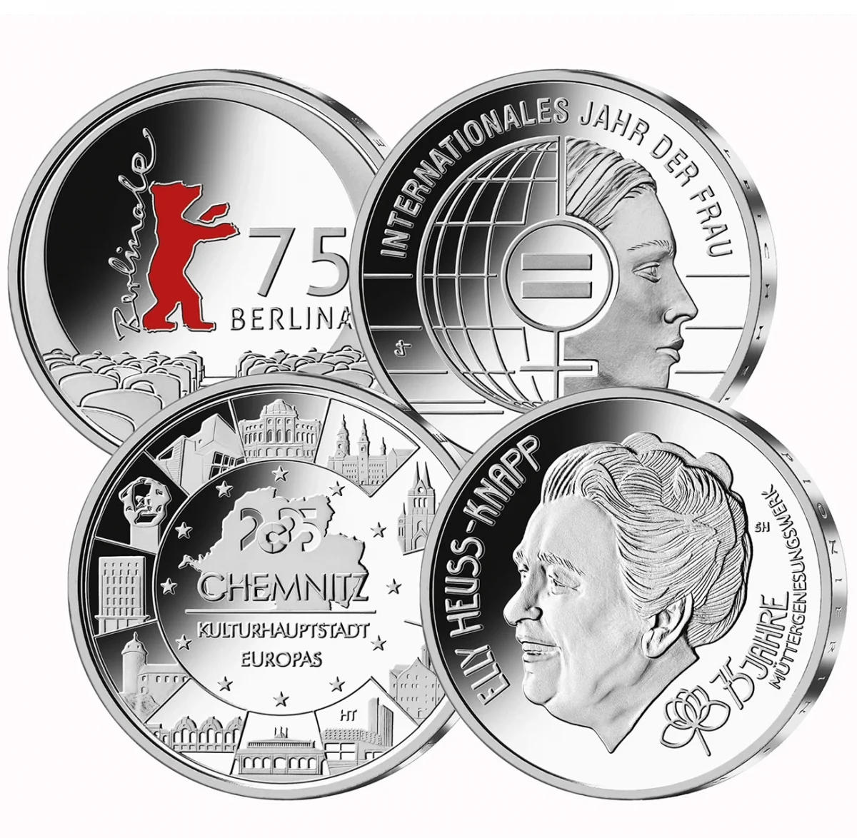 Subscription silver coin set 