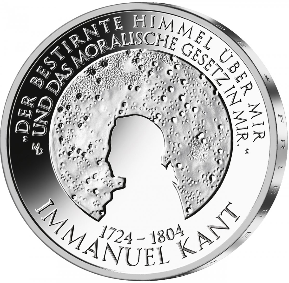 20-Euro-Silbermünze 2024 "300. Geburtstag Immanuel Kant"                                             