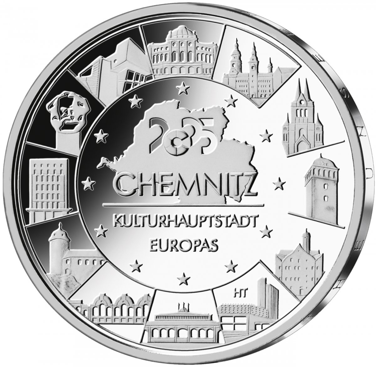 20 euro collector coin 2025 "Chemnitz - Kulturhauptstadt Europas 2025" 