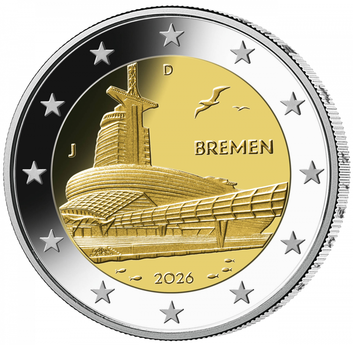 2 euro collector coins set 2026 "Bundesländer II" 