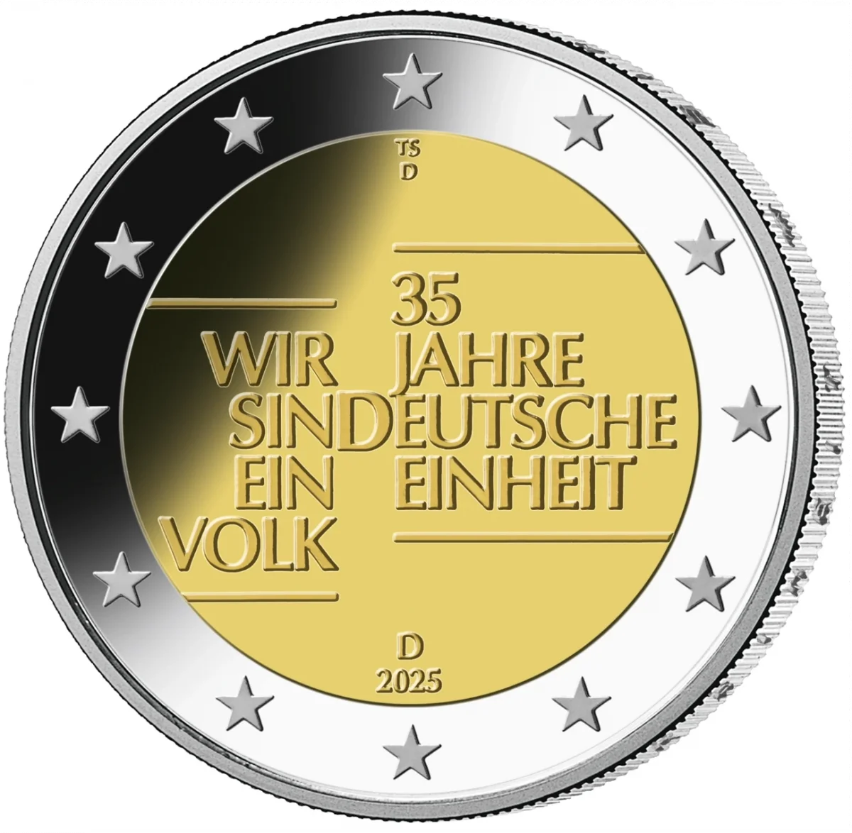 2 euro special set 2025 „35 Jahre Deutsche Einheit“ 