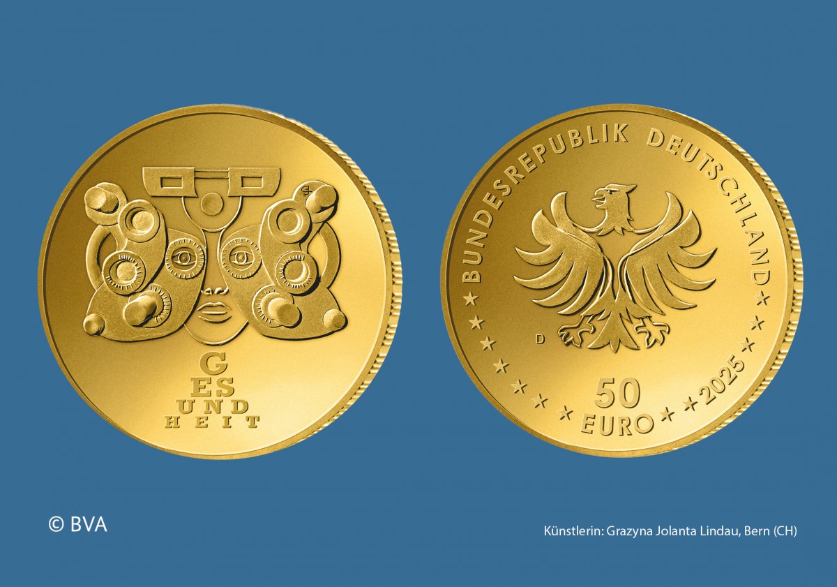 Download 50 euro goldcoin 2025 "Gesundheit" 