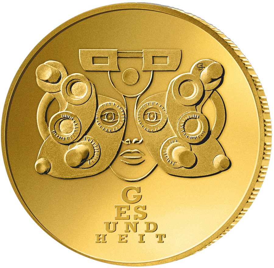 50 euro gold coin 2025 "Deutsches Handwerk - Gesundheit" 