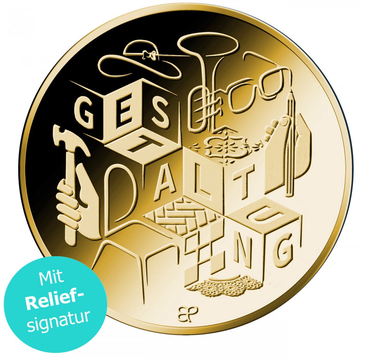 50-Euro-Goldmünze 2026 "Gestaltung"                                                                  