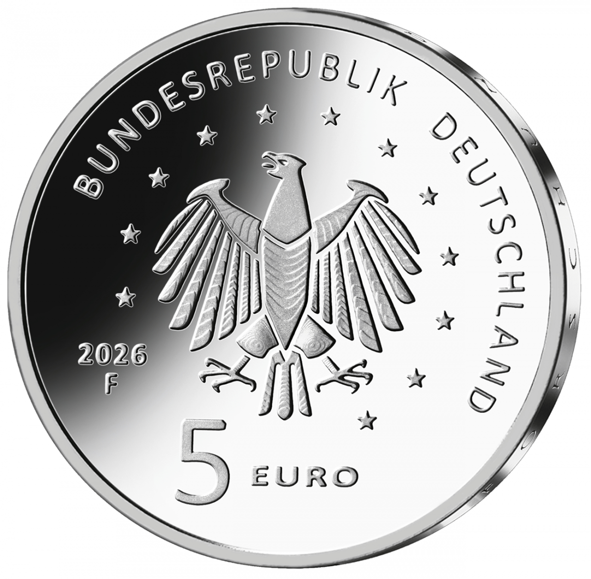 5-Euro-Farbdruckmünze 2026 "Ariane 6"                                                                