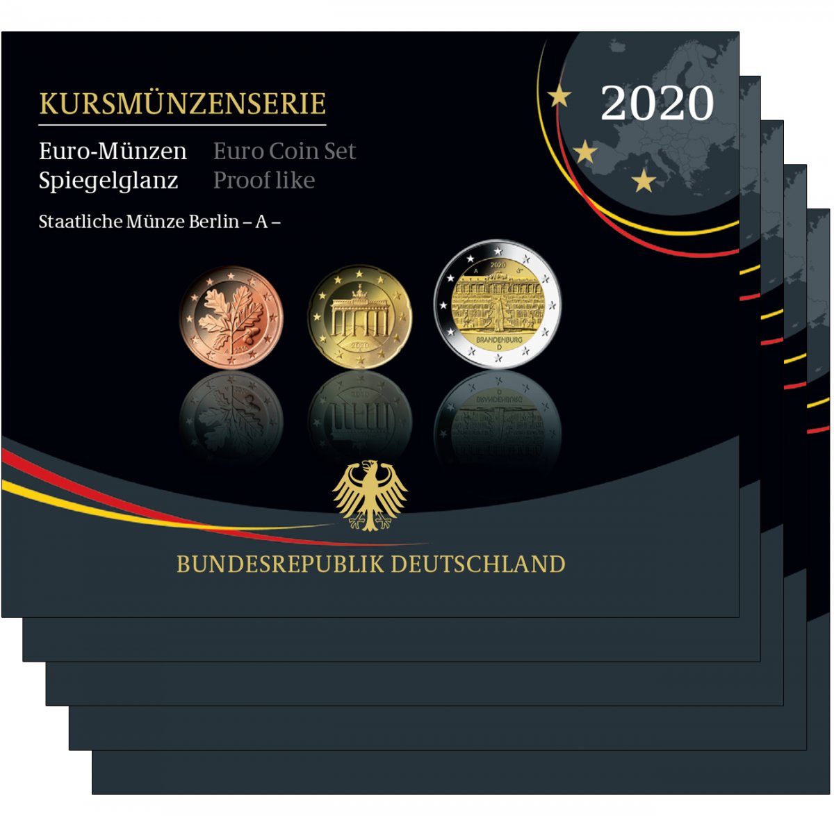 Business strike series collector coins set 2020 