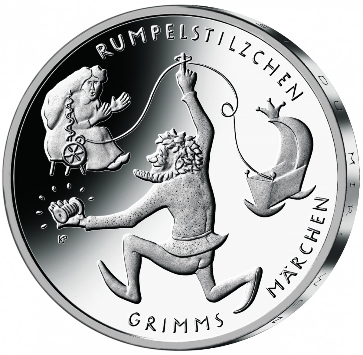 20-Euro-Silbermünze 2022 "Rumpelstilzchen"                                                           