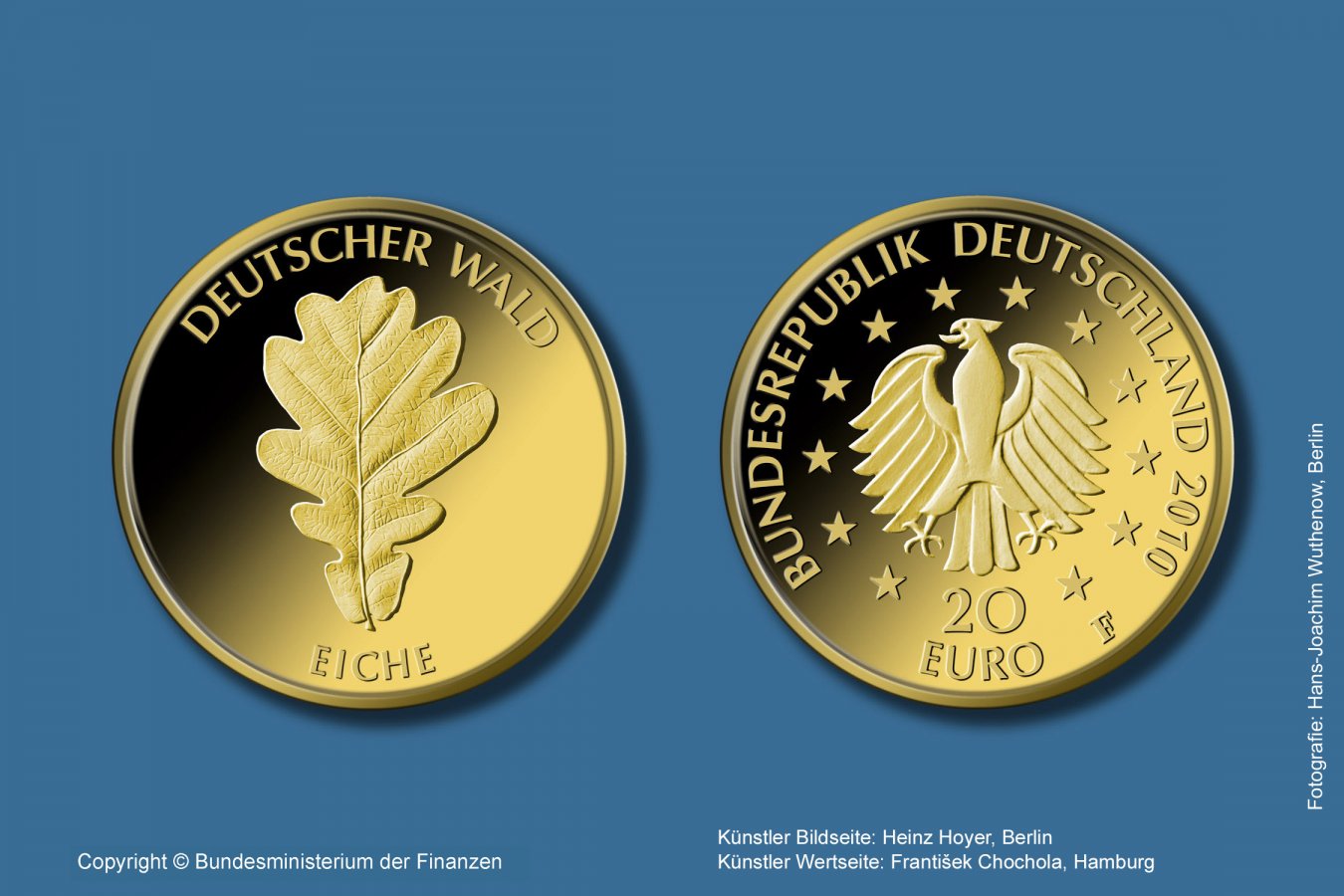 Download 20 euro gold coin 2010 "Eiche" 