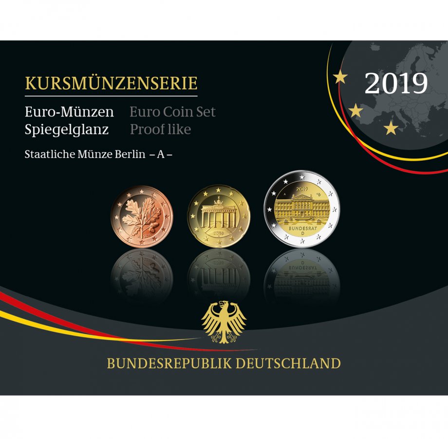Kursmünzenserie Sammlermünzen 2019 