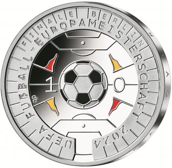 11 euro collector coin 2024 „UEFA Fußball - Europameisterschaft“ 