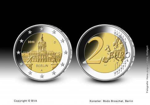 Download 2 euro commemorative coin 2018 "Bundesländer" - Berlin - Schloss Charlottenburg 