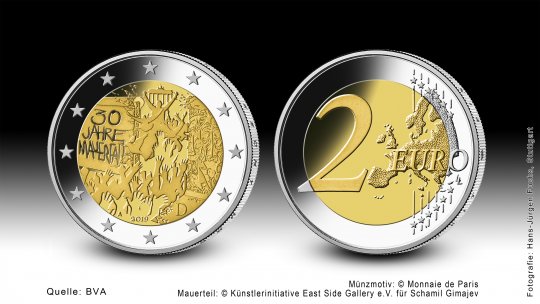 Download 2 euro commemorative coin 2019 "30 Jahre Mauerfall" 