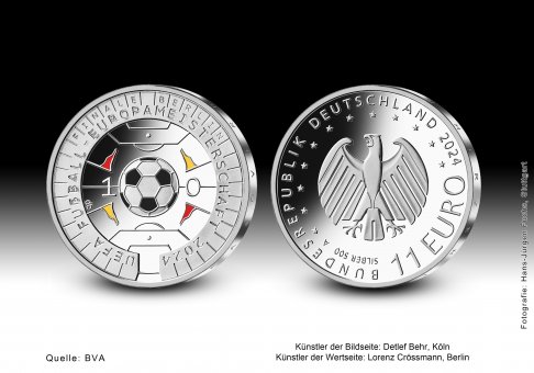 Download 11 euro collector coin 2024 "EM 2024" 