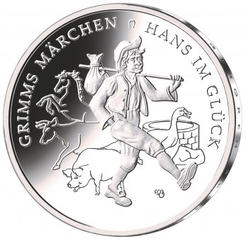 20-Euro-Sammlermünze 2023 "Hans im Glück" 
