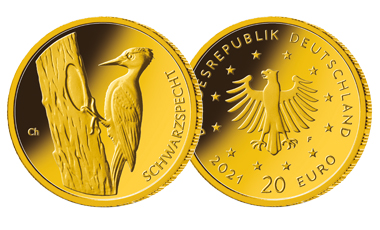 Münze Deutschland | 20-Euro-Goldmünze 2021 "Heimische ...